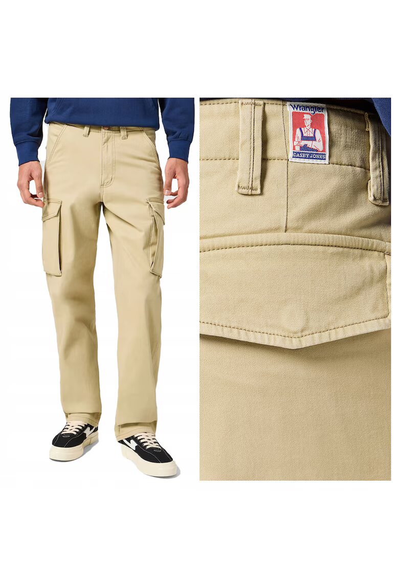 Wrangler Мъжки панталони - Casey Jones Cargo - памук -