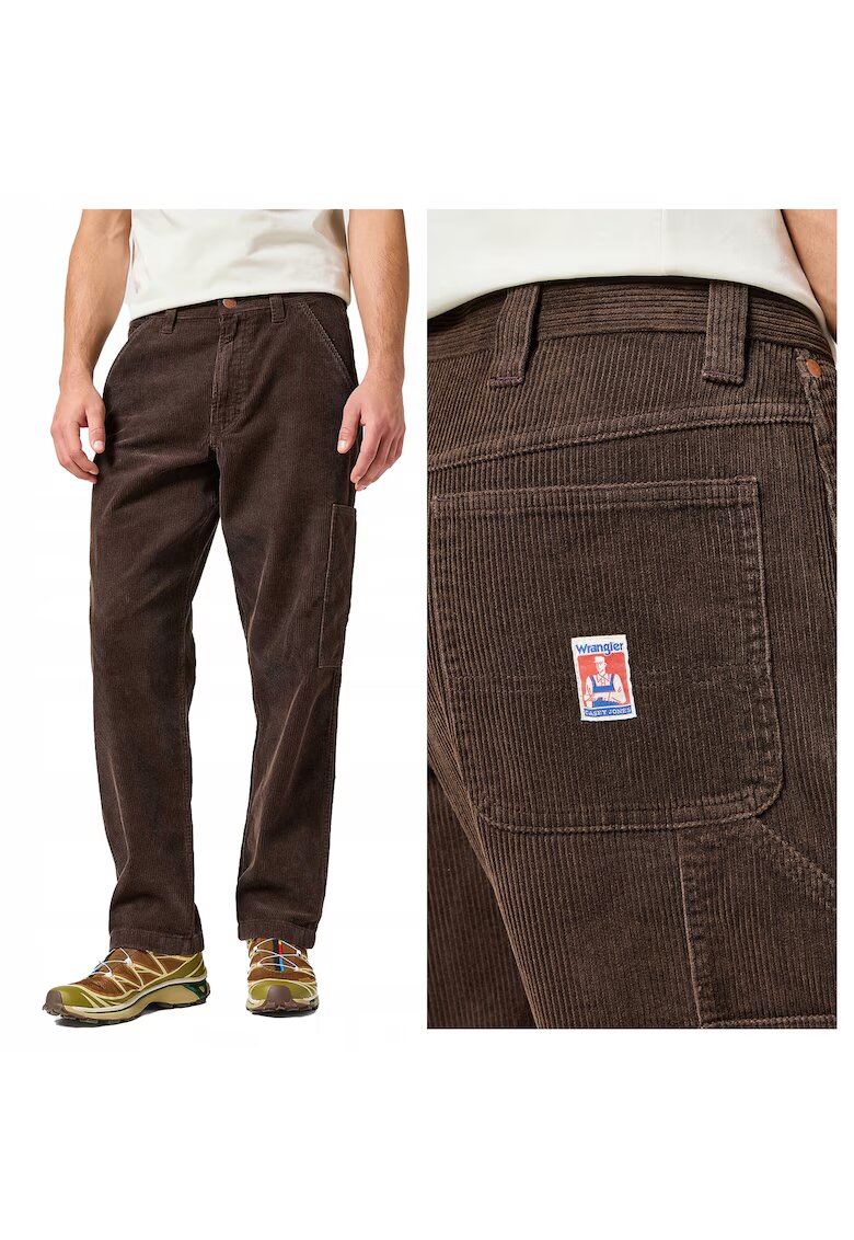 Wrangler Мъжки панталони - Casey Jones - дълги - кафяви
