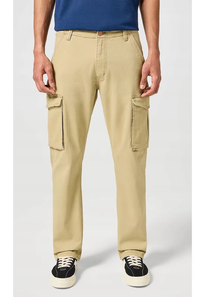 Wrangler Мъжки панталони - Карго - памук - бежови
