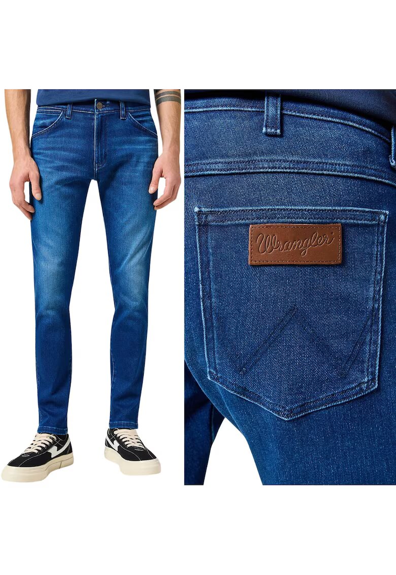 Wrangler Мъжки тесни дънки Bryson - Син