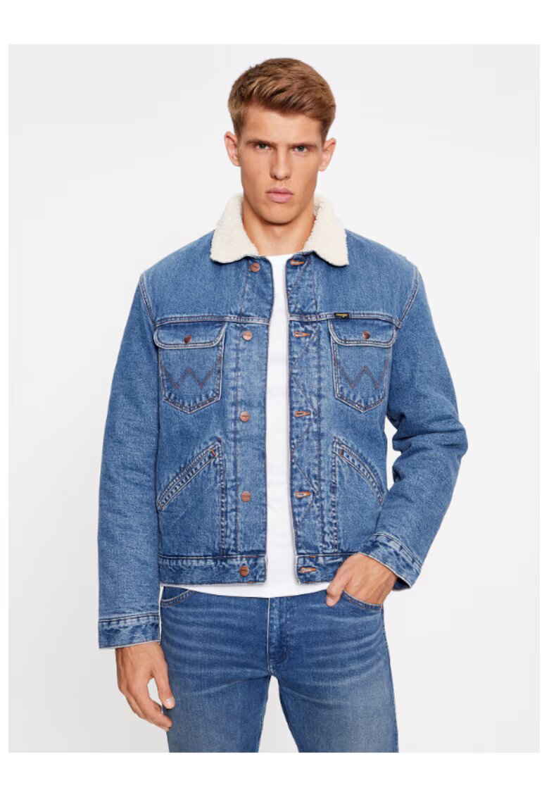 Wrangler Мъжко дънково яке - 303284725 - Памук