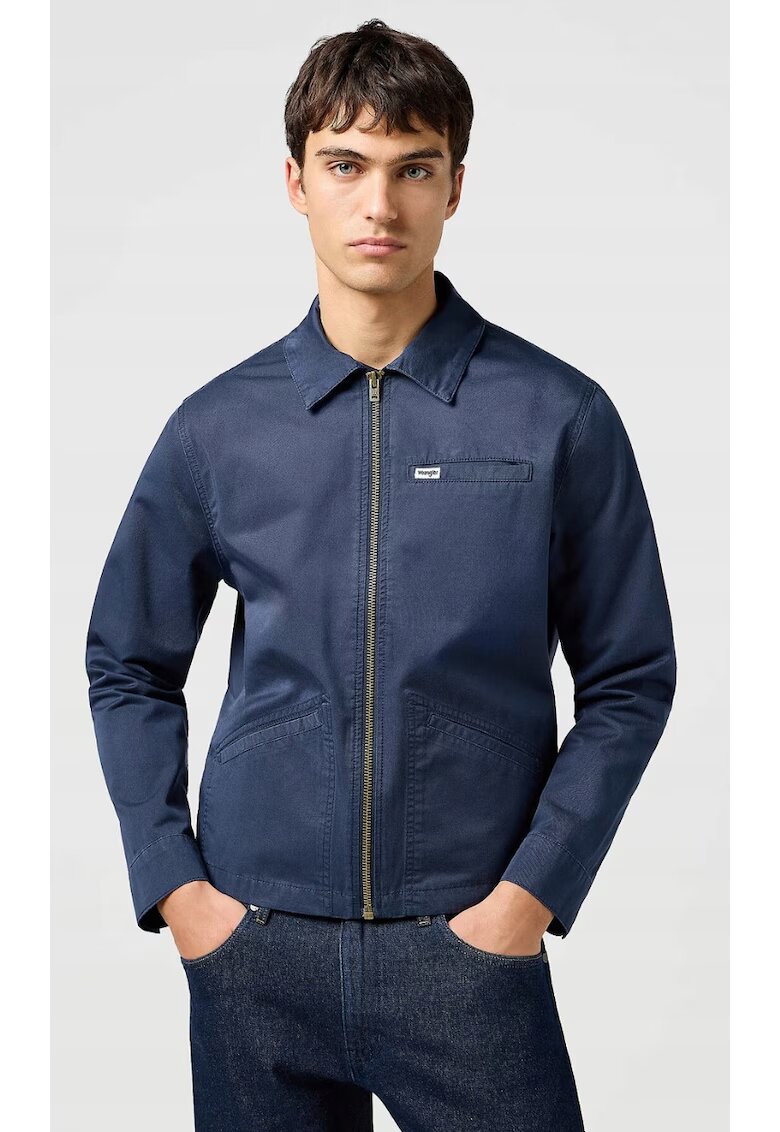 Wrangler Мъжко яке - RODEO UTILITY JACKET - цип - - памук