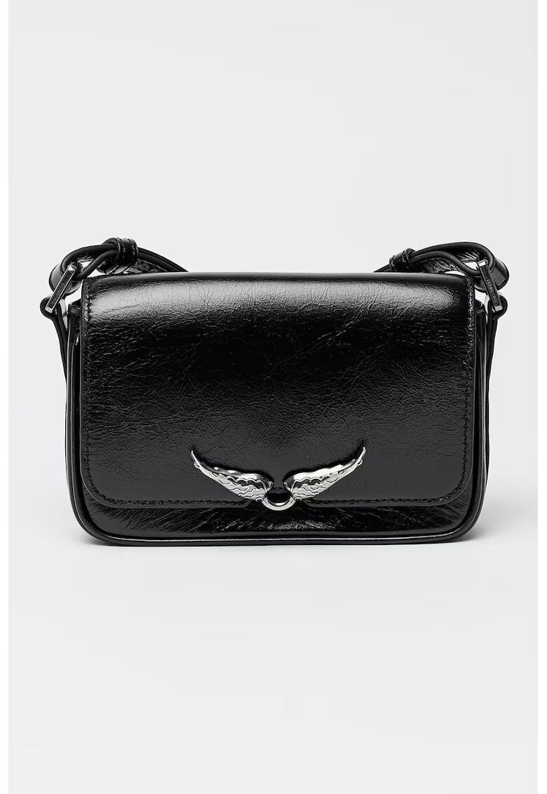 Zadig  Voltaire Кожена чанта през рамо Zazi Vintage