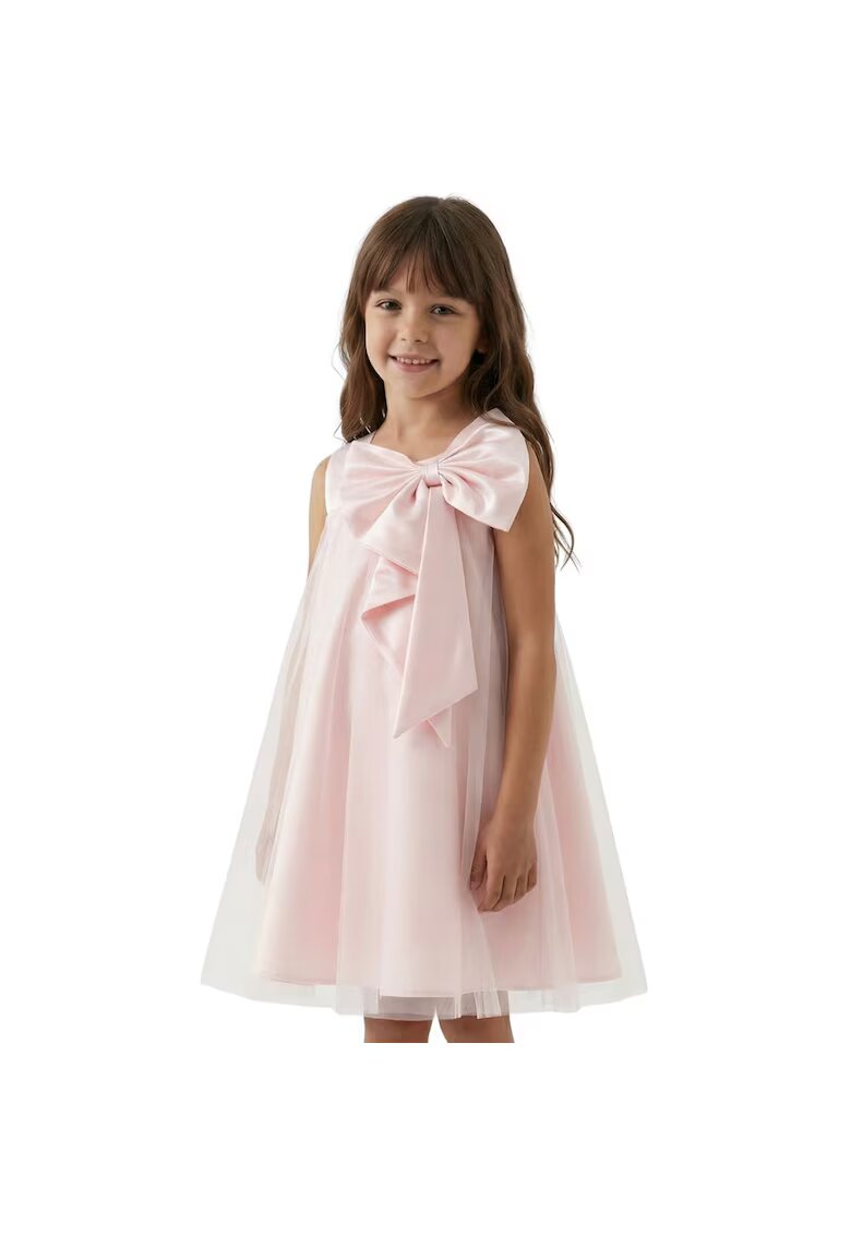 ZOYA Fashion Рокля за момичета - Isabella - Полиестер Вискоза - Тул - Розов