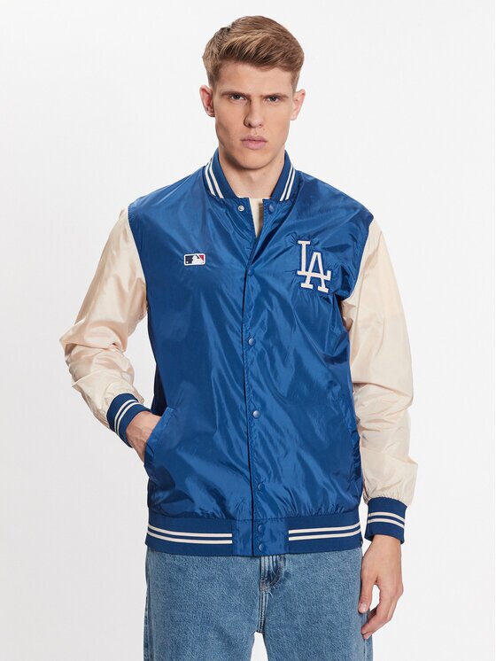 47 Brand Яке бомбър Los Angeles Dodgers Core 47 Drift Track Jacket Regular Fit