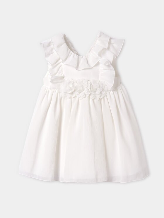 Abel & Lula Елегантна рокля 5002 Екрю Regular Fit