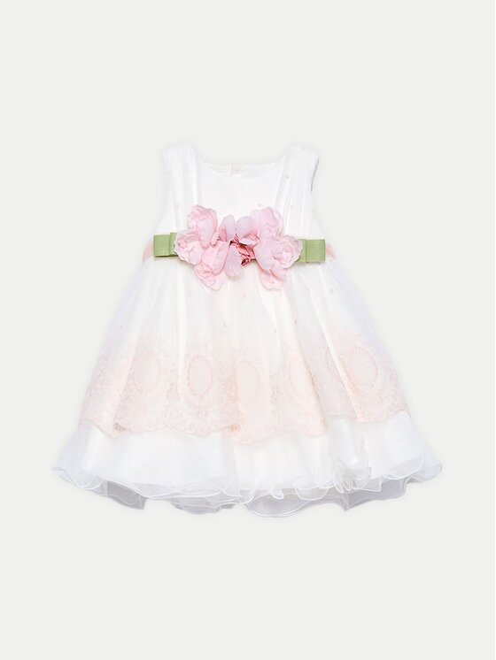 Abel & Lula Елегантна рокля 5004 Екрю Regular Fit