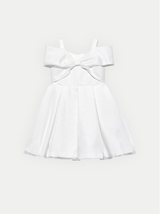 Abel & Lula Елегантна рокля 5031 Бял Regular Fit