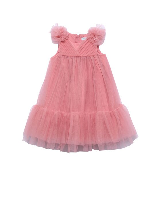 Abel & Lula Елегантна рокля 5039 Розов Regular Fit