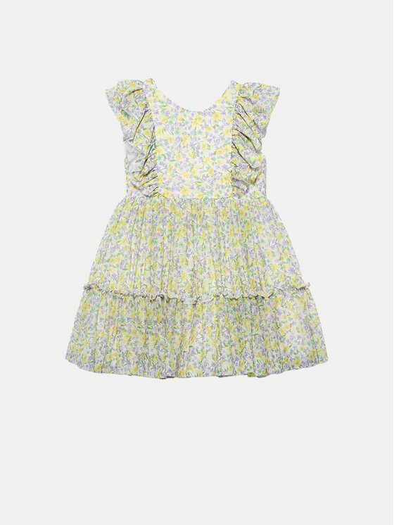 Abel & Lula Лятна рокля 5046 Зелен Regular Fit