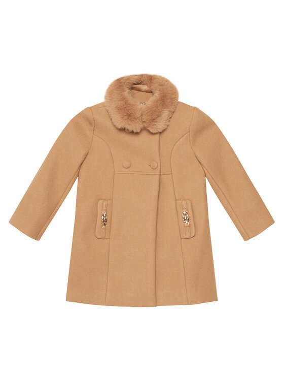 Abel & Lula Преходно палто 5846 Бежов Regular Fit