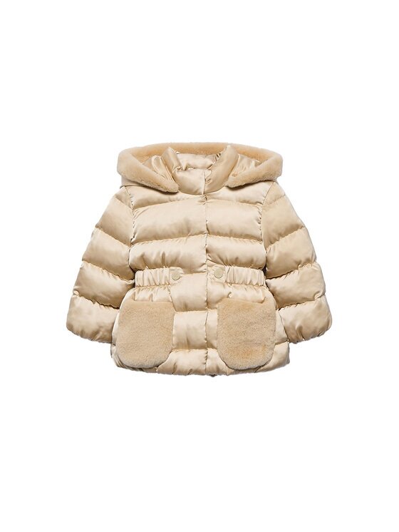Abel & Lula Зимно яке 5821 Бежов Regular Fit