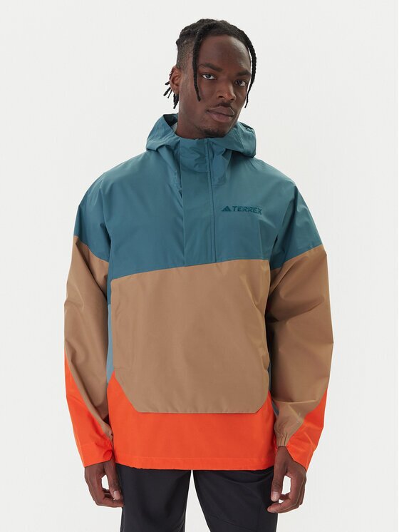 adidas Анорак Terrex Xploric 2.5L JL9753 Цветен Loose Fit