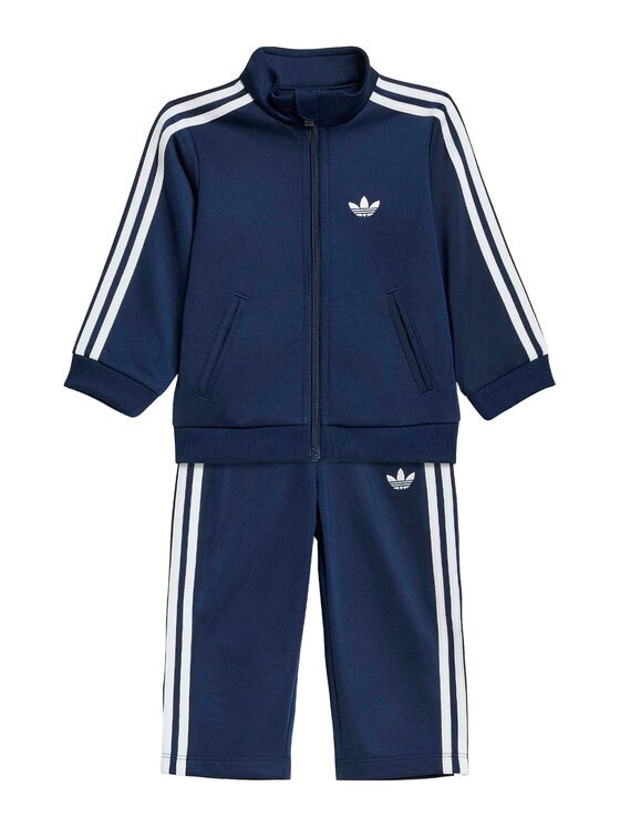 adidas Анцуг Firebird KG3884 Тъмносин Regular Fit