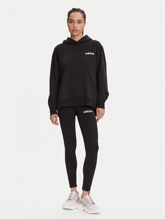 adidas Анцуг Leisure JX0474 Черен Regular Fit