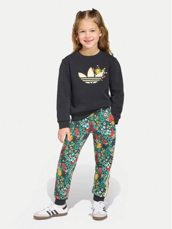 adidas Анцуг Liberty London KD5933 Черен Regular Fit