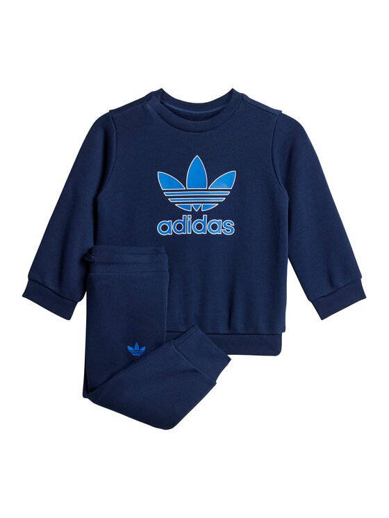 adidas Анцуг Trefoil JY0138 Тъмносин Regular Fit