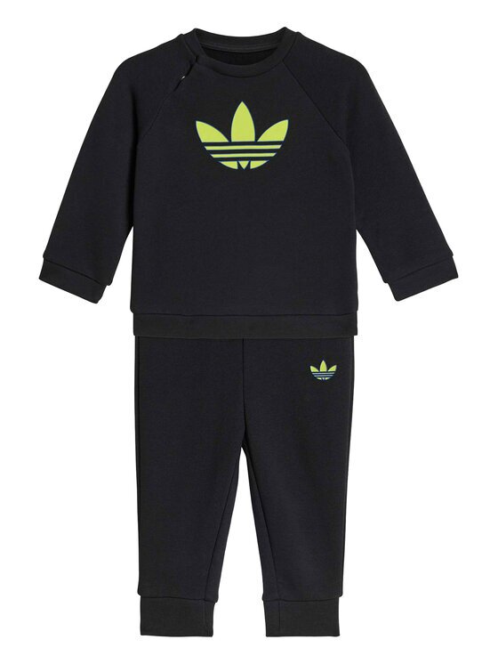 adidas Анцуг Trefoil KD1046 Черен Regular Fit