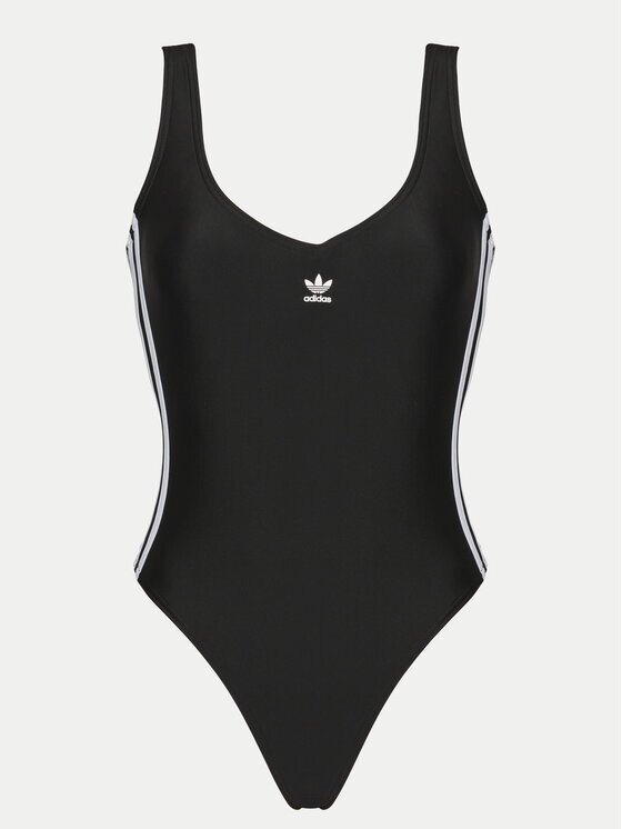 adidas Бански костюм adicolor 3-Stripes JG5775 Черен