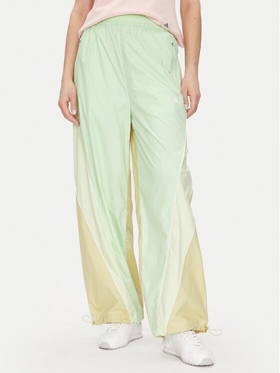adidas by Stella McCartney Долнище анцуг JI5134 Зелен Loose Fit