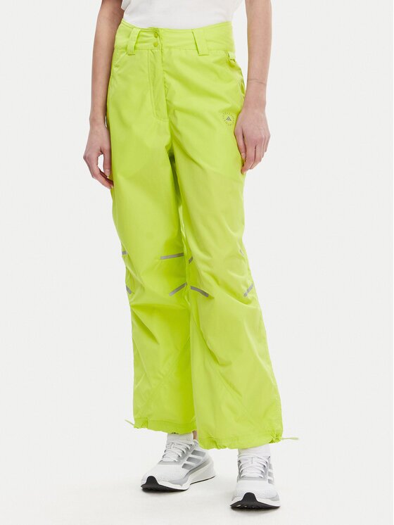 adidas by Stella McCartney Долнище анцуг Woven JG5783 Зелен Loose Fit