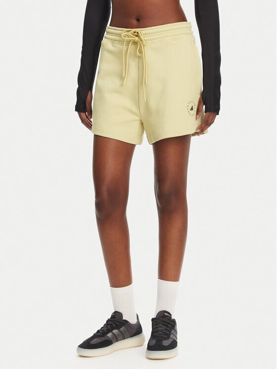adidas by Stella McCartney Спортни шорти True Casuals JI5059 Жълт Loose Fit