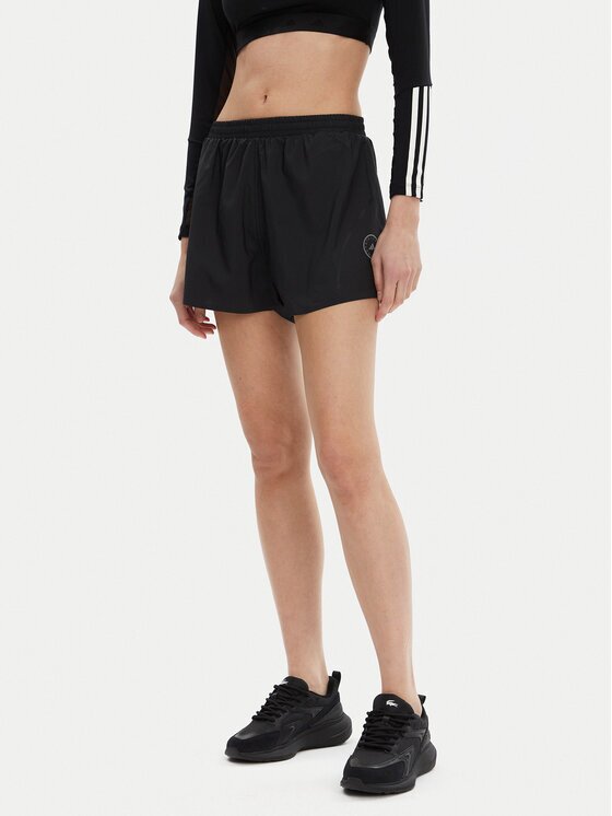 adidas by Stella McCartney Спортни шорти TruePace IT9728 Черен Loose Fit
