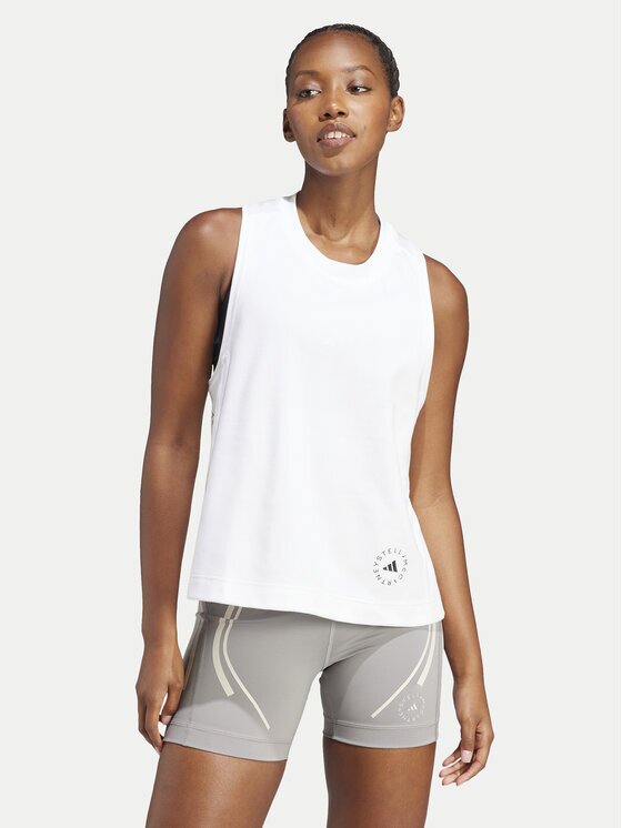 adidas by Stella McCartney топ IB6858 Бял Regular Fit