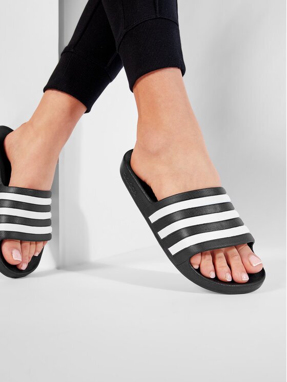 adidas Чехли adilette Aqua F35543 Черен