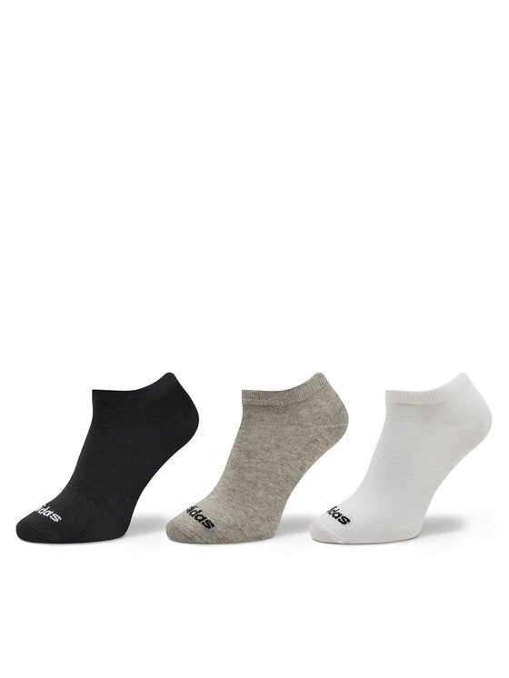 adidas Чорапи тип терлици Thin Linear Low-Cut Socks 3 Pairs IC1300