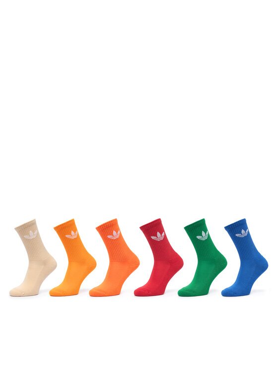 adidas Дълги чорапи Trefoil Crew Socks Cushion IX5275