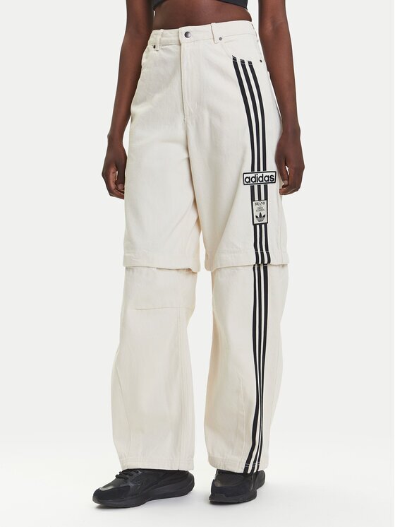adidas Дънки Adibreak JD5618 Екрю Wide Leg