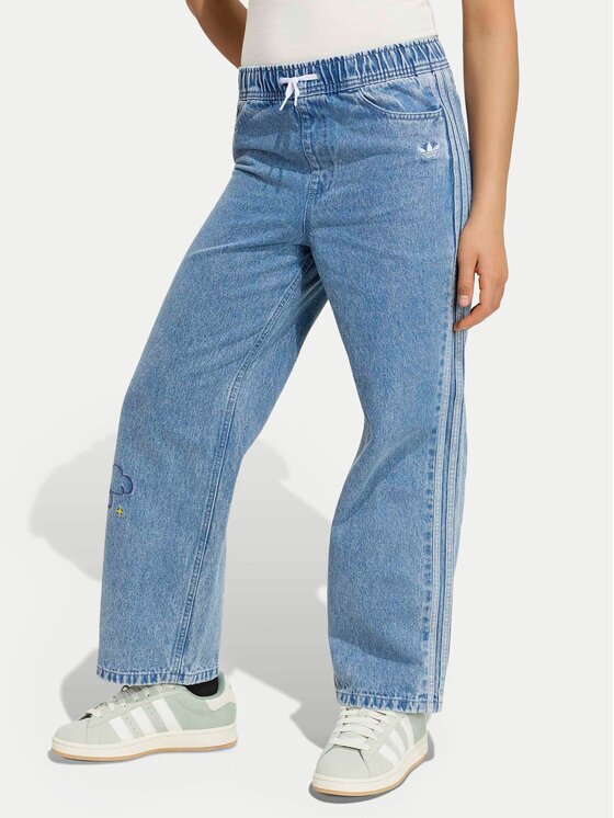 adidas Дънки Care Bears Loose Denim Pants KU8337 Regular Fit
