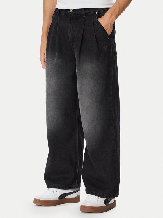 adidas Дънки Jeans Mid-Rise IB6955 Loose Fit