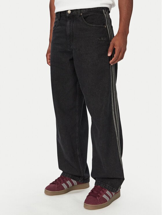 adidas Дънки Sst Denim Jeans Mid-Rise Straight Leg IB6947 Loose Fit