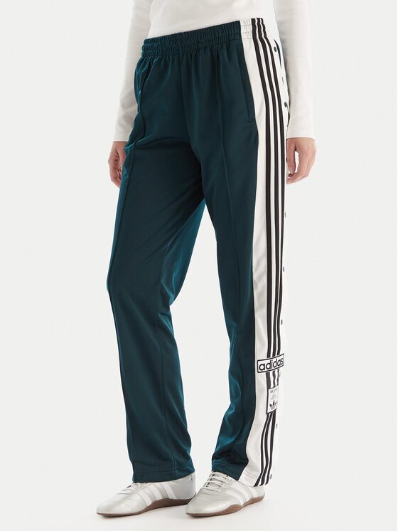 adidas Долнище анцуг Adibreak JV7515 Зелен Loose Fit