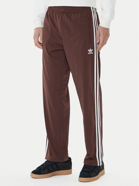 adidas Долнище анцуг adicolor Classics Firebird KA0482 Кафяв Regular Fit