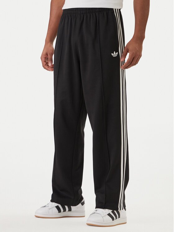 adidas Долнище анцуг adicolor KE3501 Черен Loose Fit