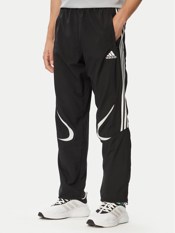 adidas Долнище анцуг adicolor Teamgeist KD5863 Черен Loose Fit
