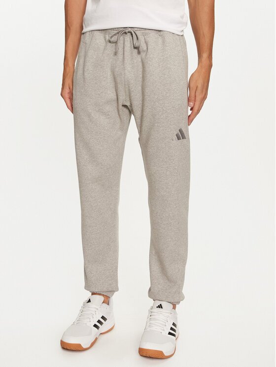 adidas Долнище анцуг ALL SZN Fleece IY4148 Сив Regular Fit