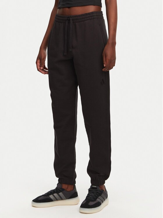 adidas Долнище анцуг ALL SZN French Terry IX3810 Черен Loose Fit