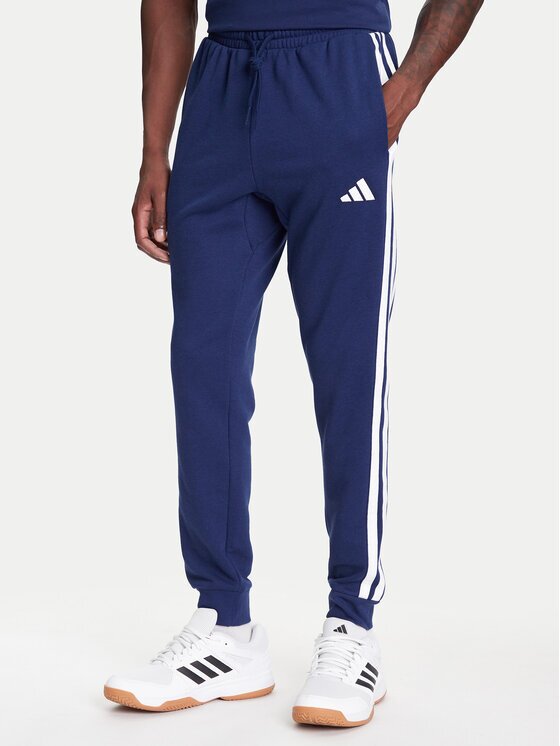 adidas Долнище анцуг Essential 3-Stripes JD1878 Син Regular Fit