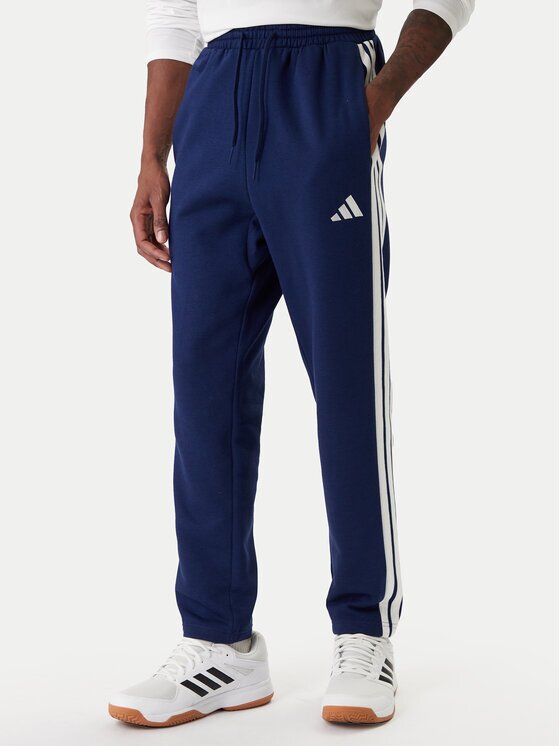 adidas Долнище анцуг Essentials 3-Stripes JE6334 Тъмносин Regular Fit