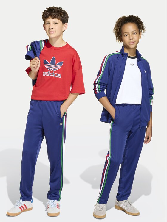adidas Долнище анцуг Firebird KC9503 Син Regular Fit