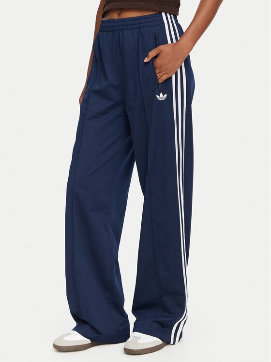 adidas Долнище анцуг Firebird KV5403 Тъмносин Loose Fit