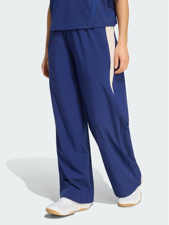 adidas Долнище анцуг Hyperglam Color Block KQ5759 Loose Fit