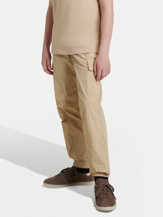 adidas Долнище анцуг IX7620 Бежов Regular Fit