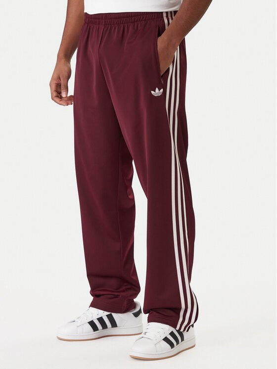 adidas Долнище анцуг KE1651 Бордо Regular Fit