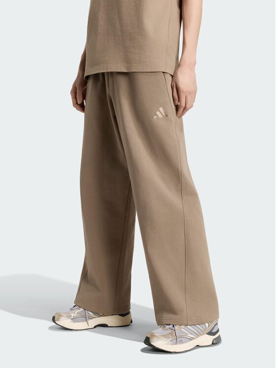 adidas Долнище анцуг Kit Small Logo Wide KW2339 Relaxed Fit