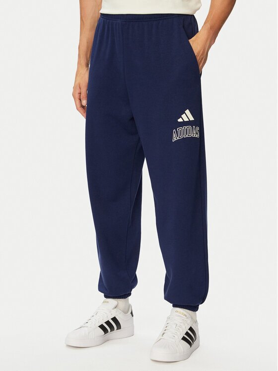 adidas Долнище анцуг Seasonal Essentials Collegiate French Terry Cuffed KG0521 Regular Fit